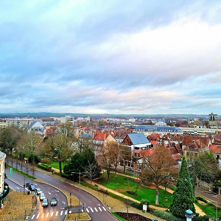 Appartement Le Perchoir, High-End & Panoramic View à Troyes Extérieur photo