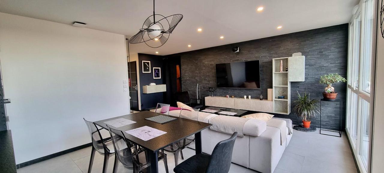 Appartement Le Perchoir, High-End & Panoramic View à Troyes Extérieur photo